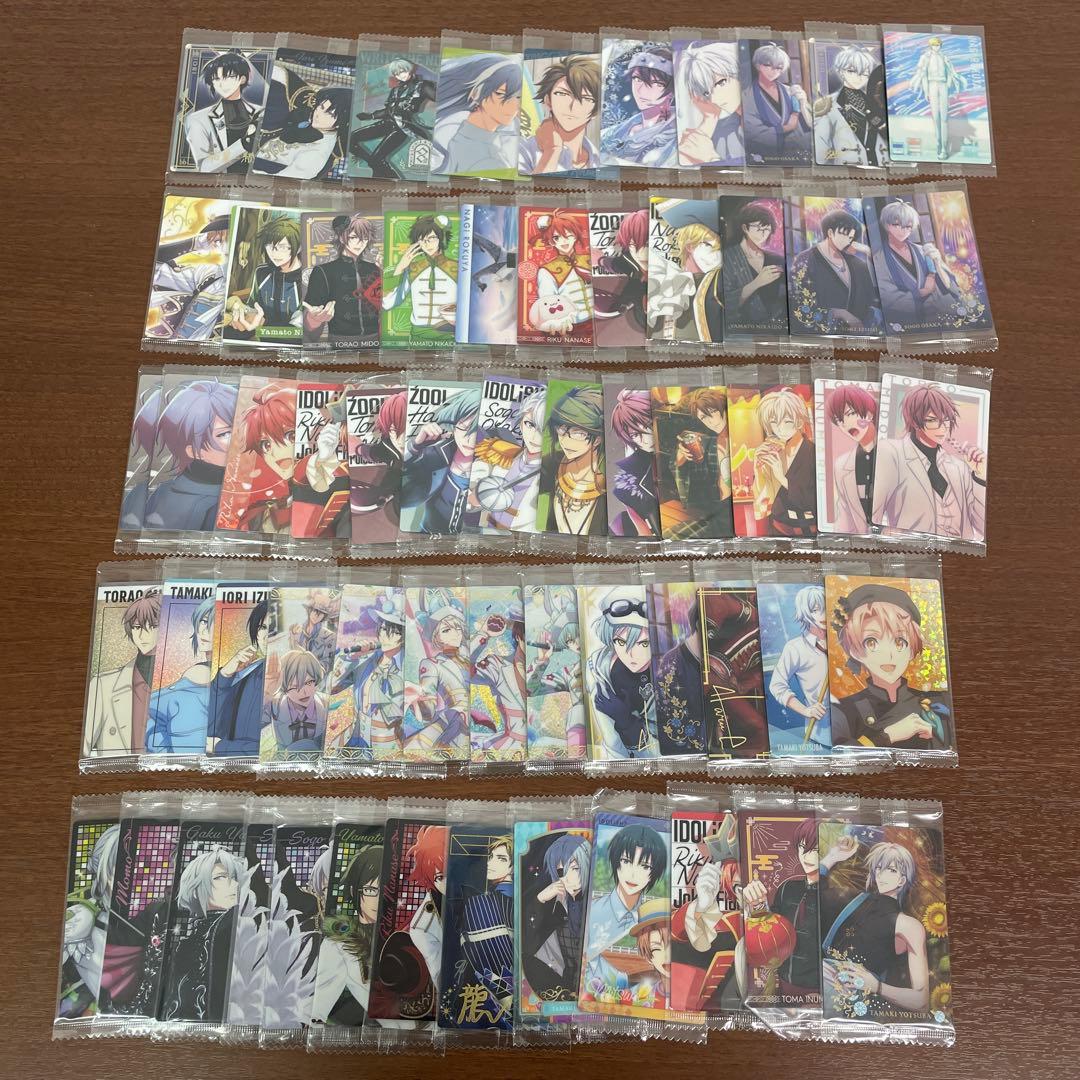 ❶②アイナナ ウエハースカード ぱしゃこれ 色紙 缶バッジ まとめ売り