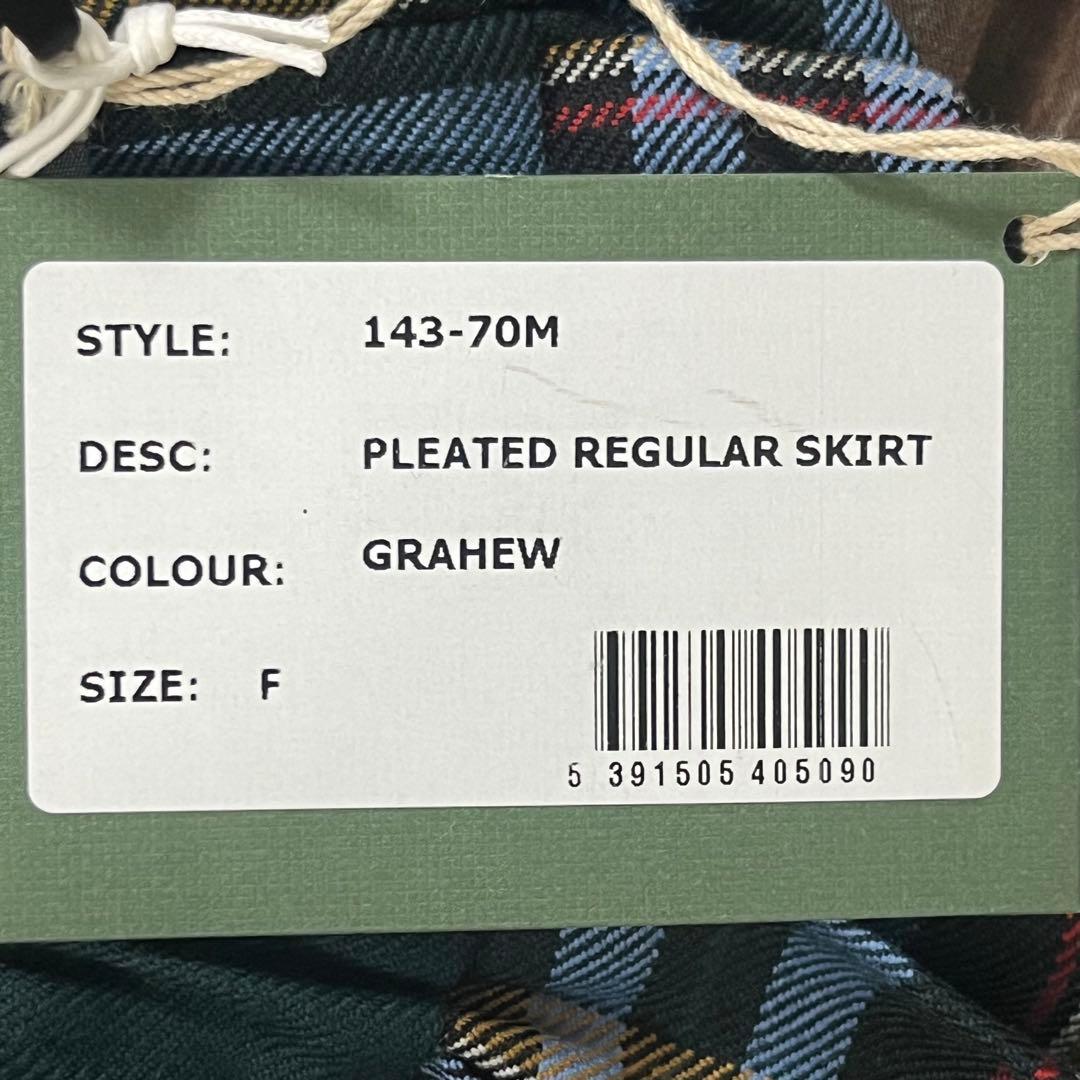 【未使用タグ付き】O’NEIL of DUBLIN プリーツスカート グリーン