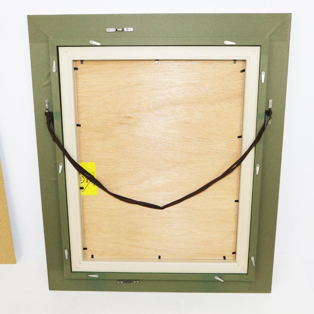 真作保証 流月真一 油彩 風景画「日光の杉並木」画寸約 32cm×41cm F6