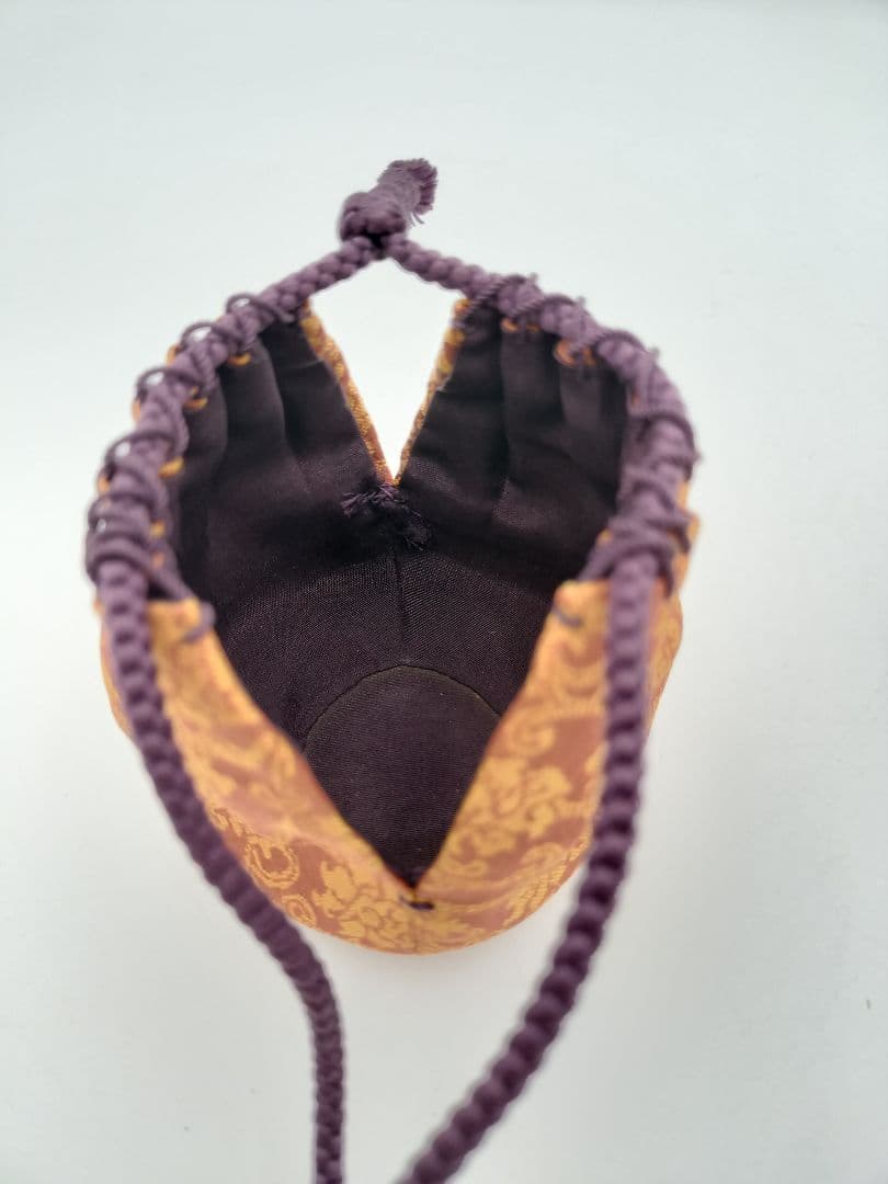 a979 膳所 茄子茶入 久田尋牛斎宗匠箱書 淡海陽炎園 小牡丹