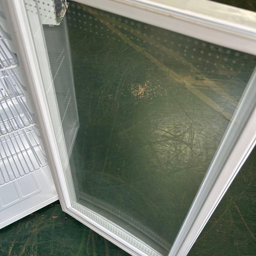 144業務用 冷蔵ショーケース オフィスコンビニ XW-105 左右開き 小型