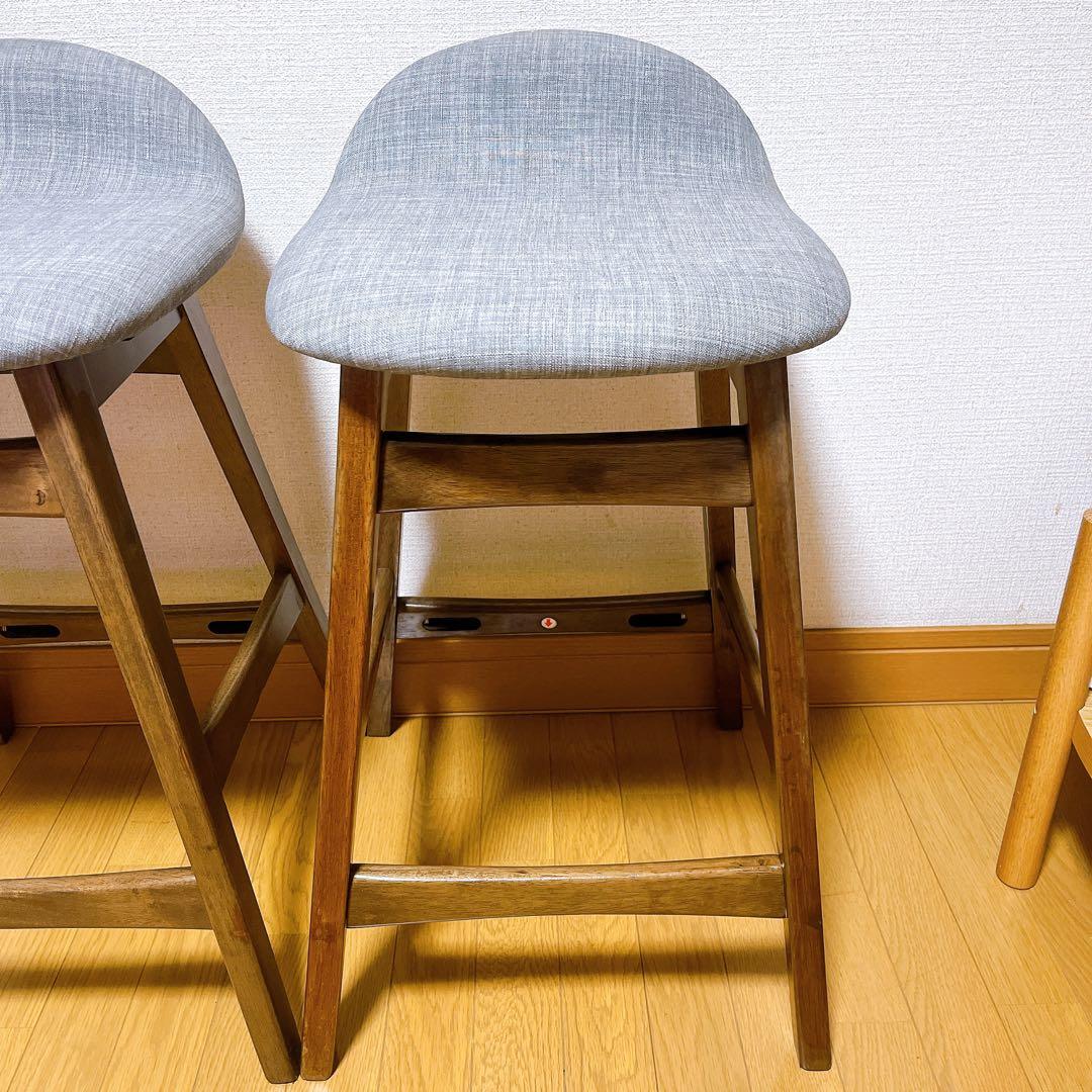 NITORI ニトリ フィルン カウンターチェア　2脚セット