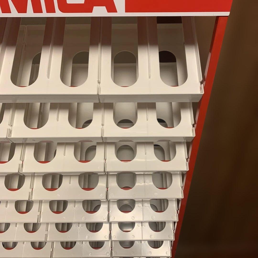 トミカ 単品什器 スチールタイプ72（分割トレイ型）