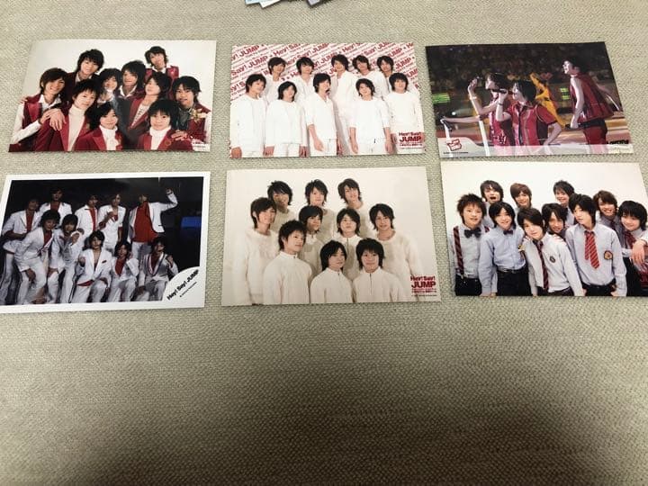 Hey!Say!JUMP集合 公式写真①(34枚) Hey! Say! JUMP シングル34枚セット