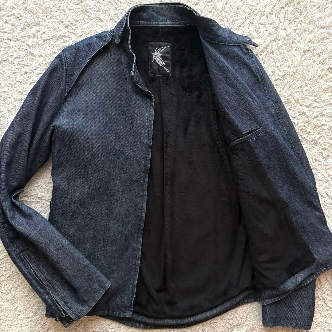 ドラゴンアッシュkj着用 raw fudge ライダースジャケット スタジャン