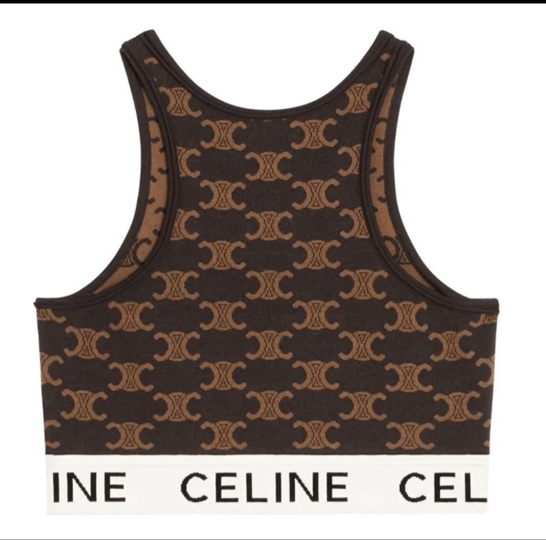 新品　セリーヌ　モノグラム　タンクトップ