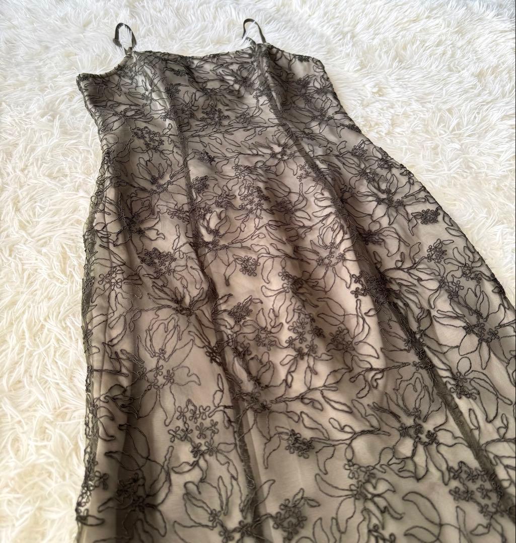 【新品未使用】Lejaレジャ　マーメイドキャミワンピース　カーキ　Mサイズ