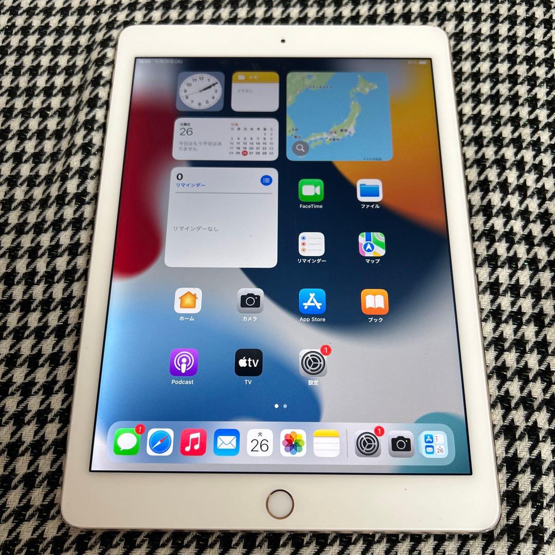 6950 電池最良好 iPad Air2 第2世代 32GB au