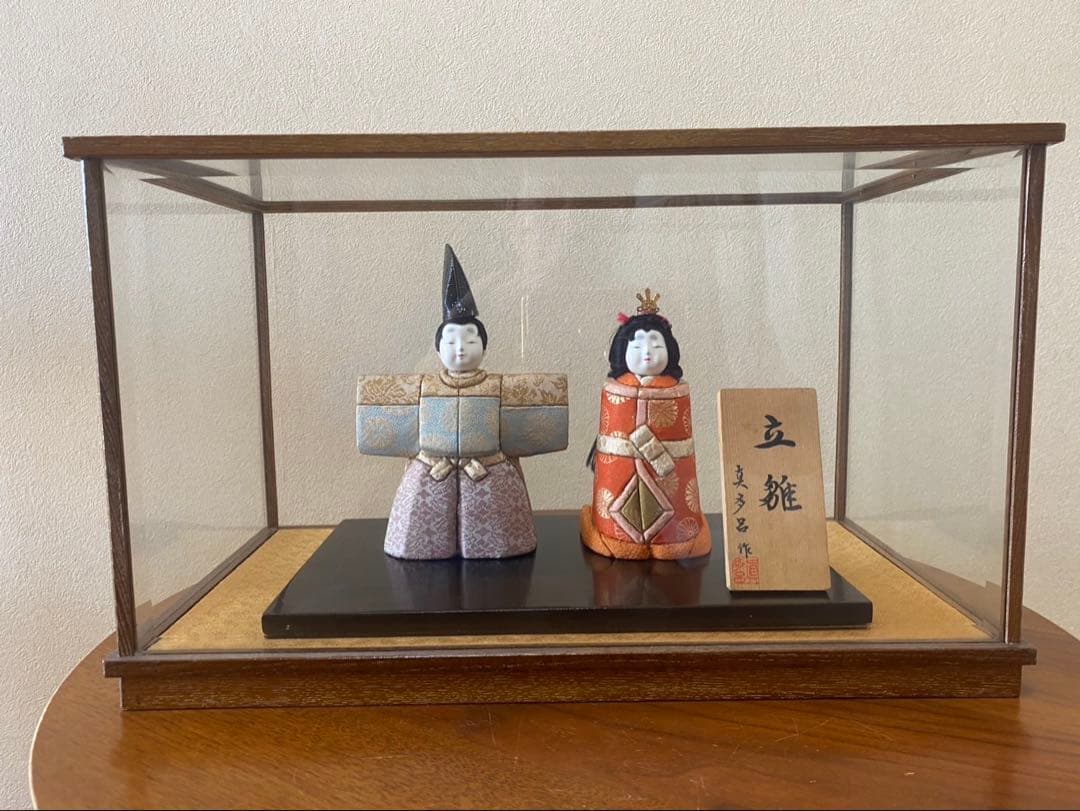 大川一刀彫館之作】【木彫 日展 作家 岳野博昭】 美術品・アンティーク