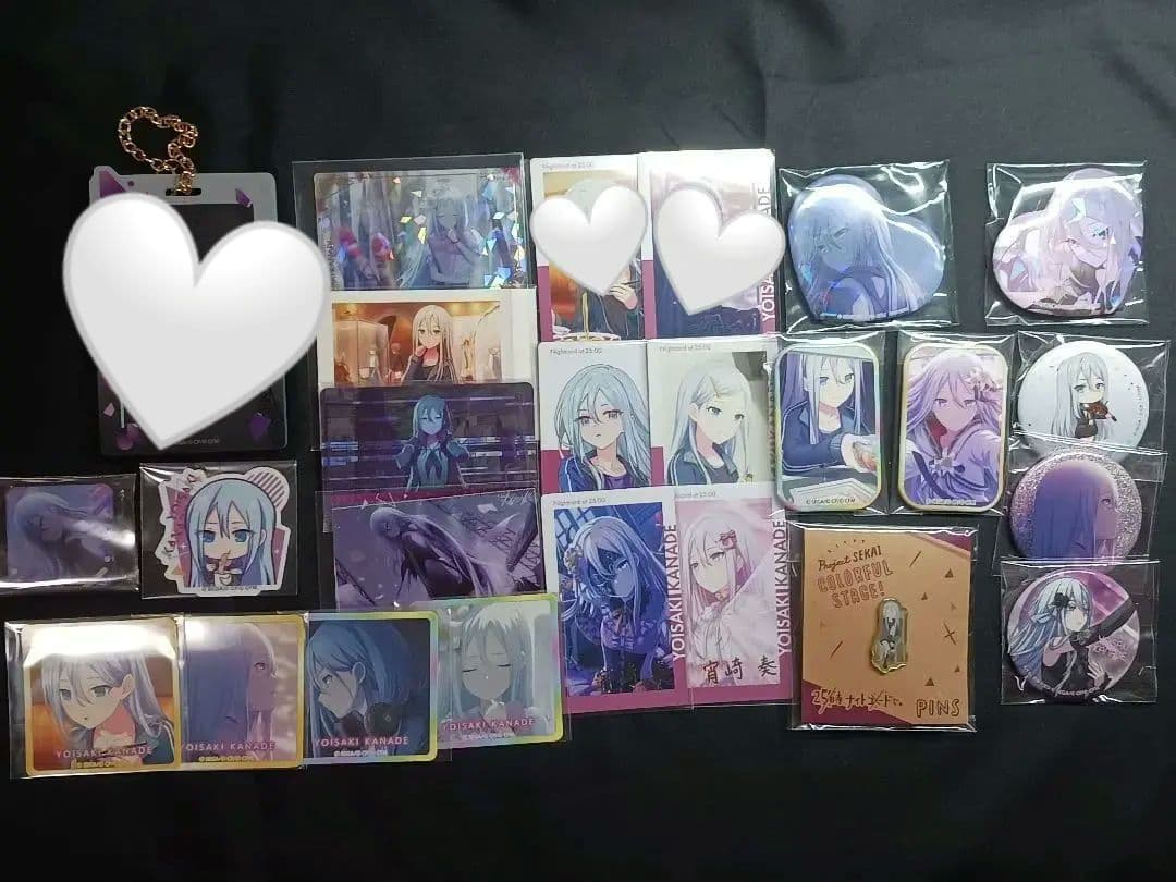 宵崎奏 缶バッチ エピカ 箔押し ぱしゃこれ ウエハース