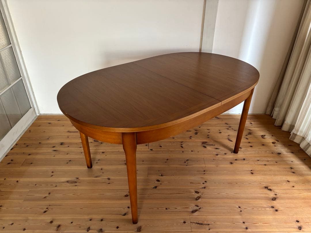 S.F.LTD/ストーンヒルファニチャー　オーバルエクステンションテーブル