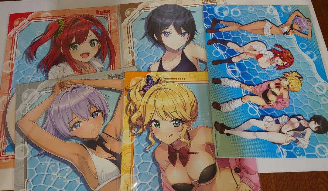 WEBくじ ドルフィンウェーブ B賞 A3ビジュアルパネル 全5種セット