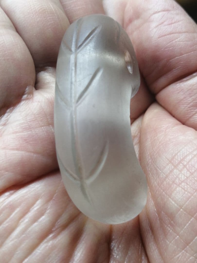 ☆【ジャッキー様専用】古墳期『古代水晶勾玉』出土品 大型勾玉5.7cm儀式