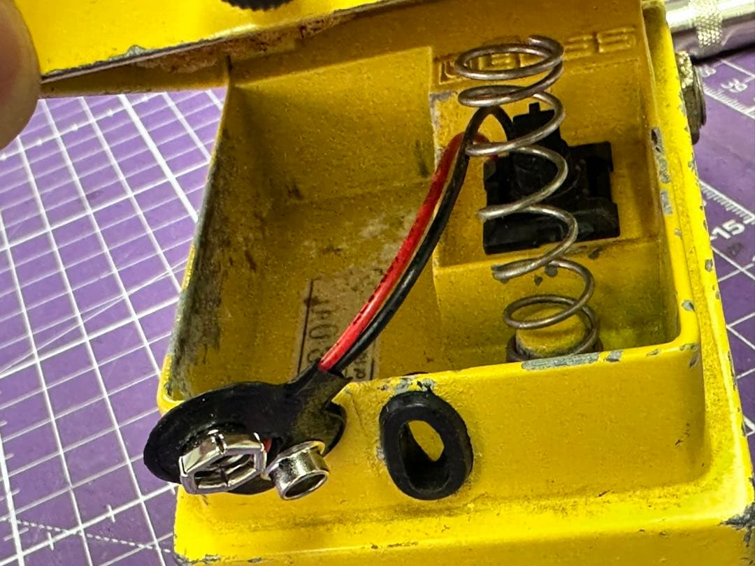 BOSS OverDrive OD-1 デュアルオペアンプ NEC C4558C