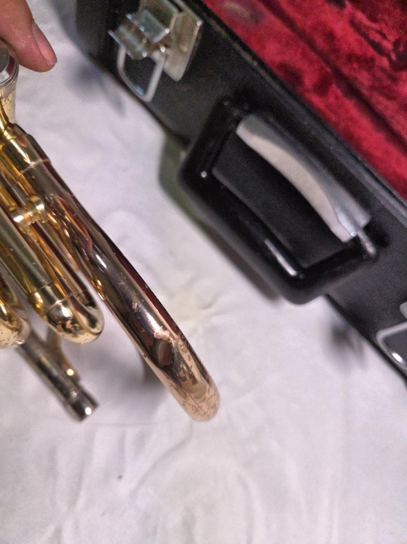 YAMAHA YCR-3330 ショートコルネット 赤ベル 動作良好 #2343