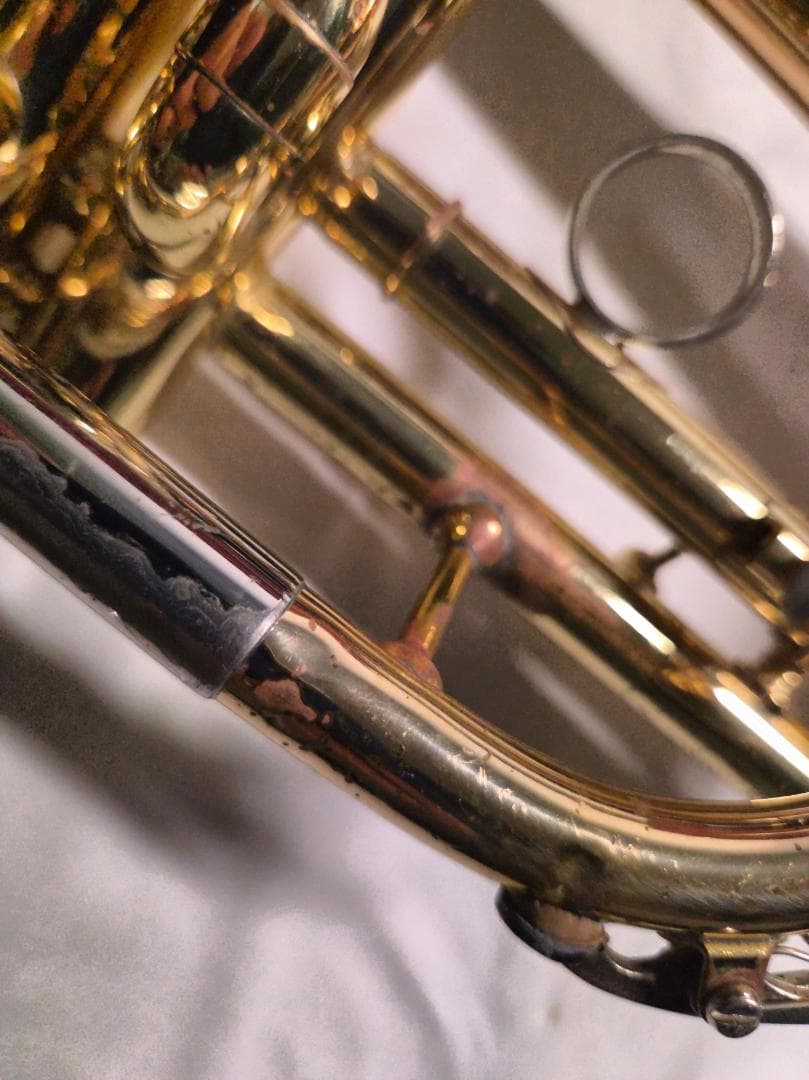 YAMAHA YCR-3330 ショートコルネット 赤ベル 動作良好 #2343