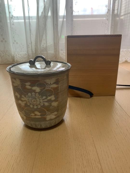 茶道具 御本三島 水指 森里陶楽造