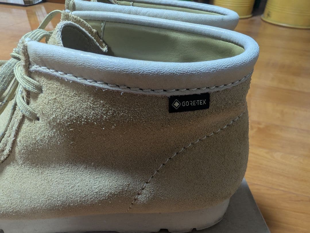 CLARKS クラークス　ゴアテックス　 GORE-TEX　ワラビー　ベージュ