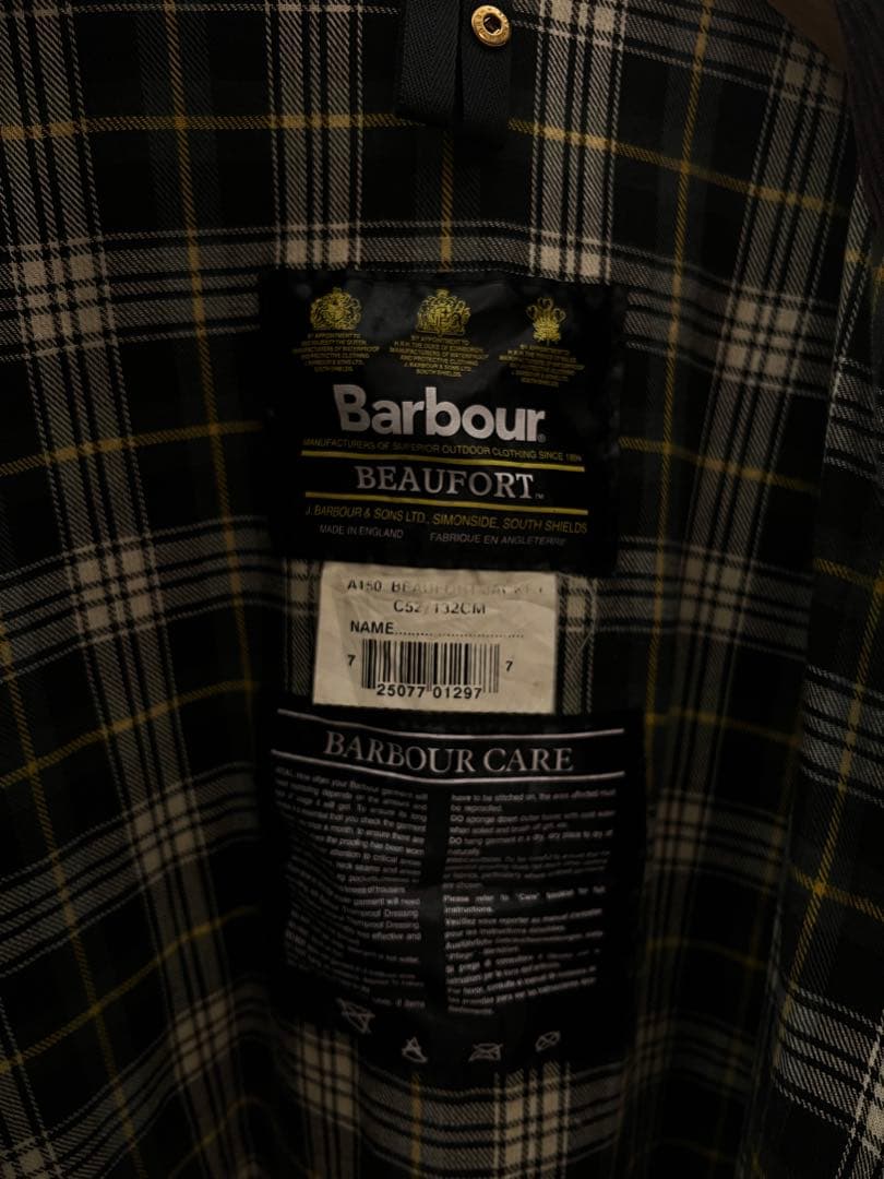 Barbour Beaufort バブアー ビューフォート