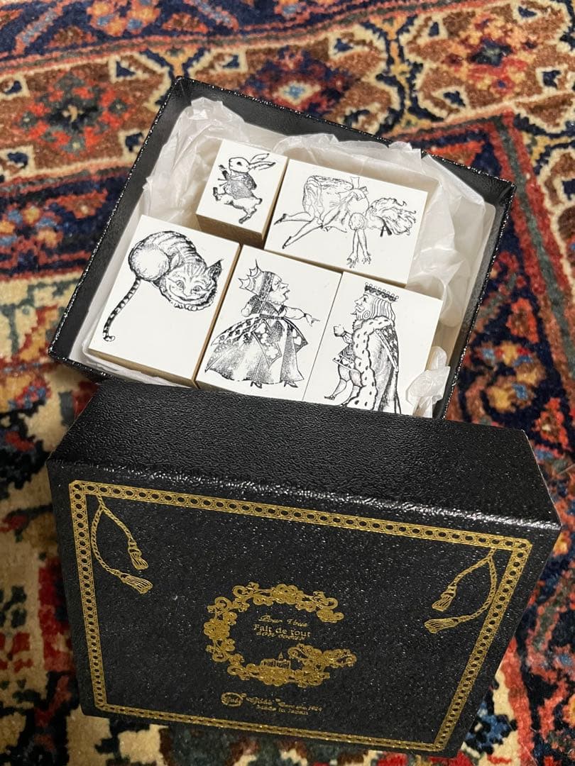 gobeスタンプ 不思議の国のアリス ☆ スタンプセット