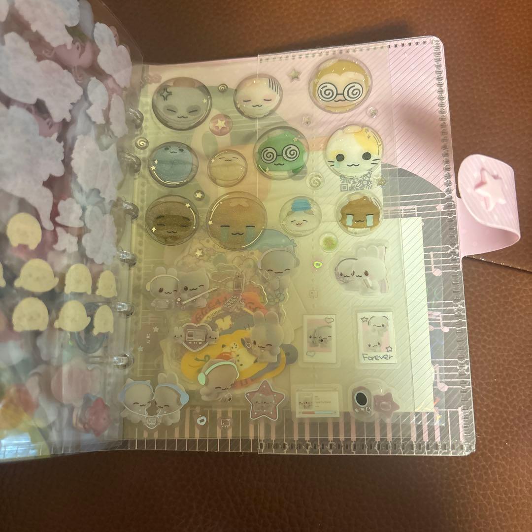 mering シール帳 完成品 ボンボンドロップシール