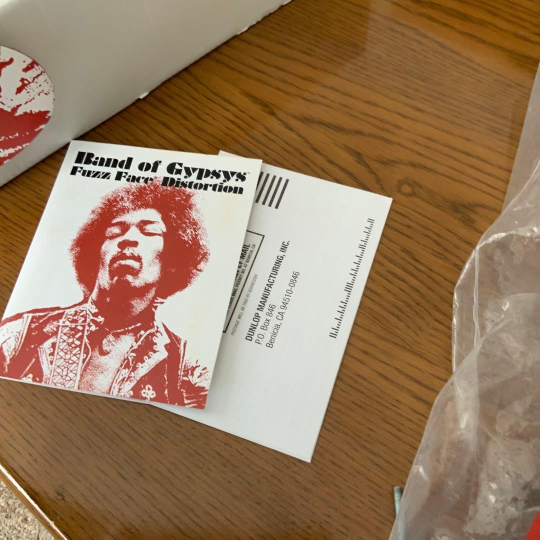 ギター Dunlop Fuzz Face Band of Gypsys