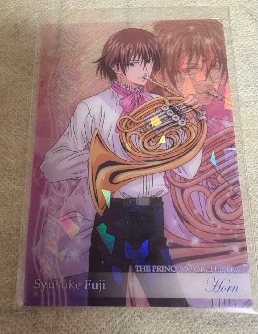 裕*様 【当時物】テニスの王子様　不二周助　シャイニングクリアカード　缶バッジ