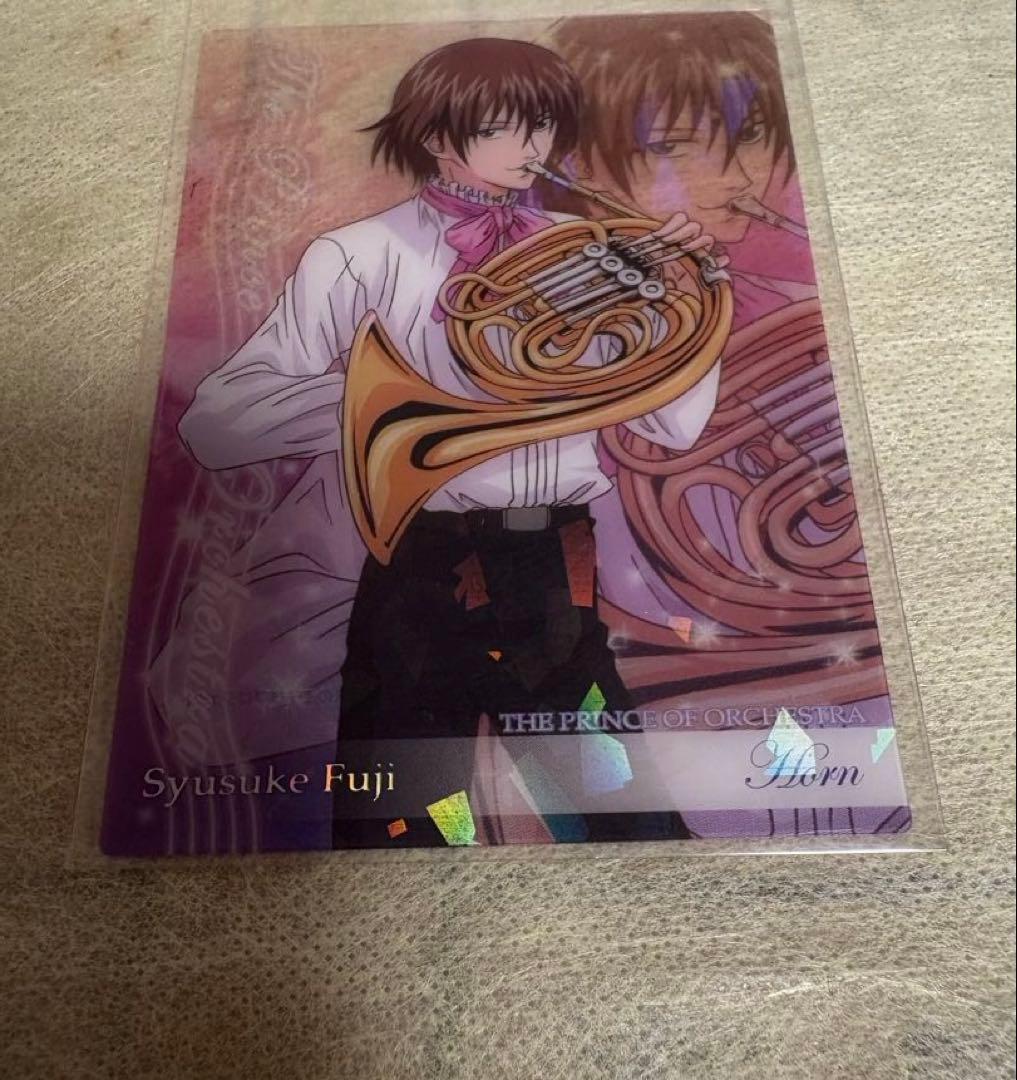 裕*様 【当時物】テニスの王子様　不二周助　シャイニングクリアカード　缶バッジ