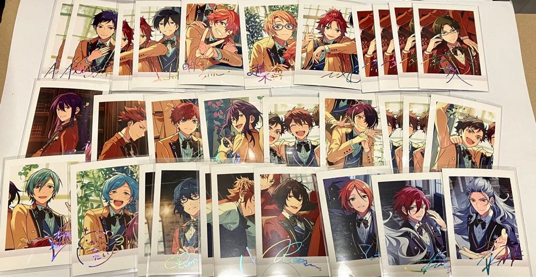 最終値下 あんスタ ぱしゃっつ、ぱしゃこれ、紙類まとめ売り 1250枚以上