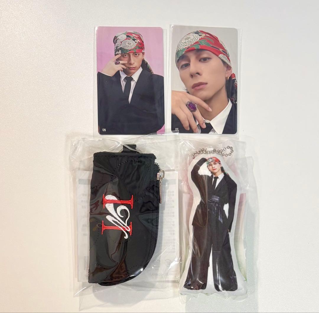 INI 西洸人 トレカ126 127 リップケース クッションキーホルダー