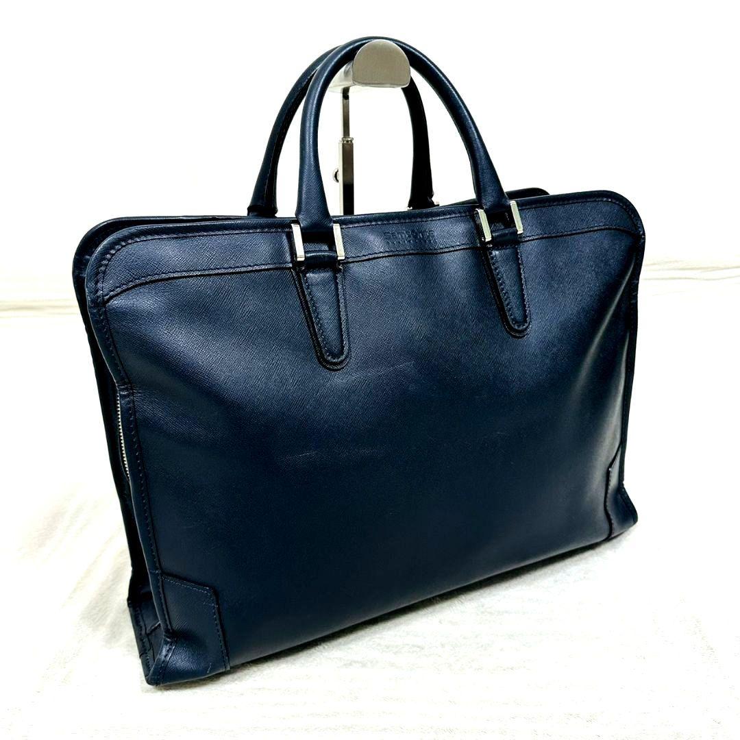 廃盤品 2way サムソナイトブラックレーベルデュモンクス 2層 ビジネスバッグ