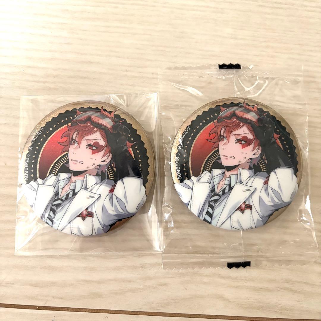 ツイステ カプ缶 実験服 缶バッジ2個セット エース トラッポラ - メルカリ