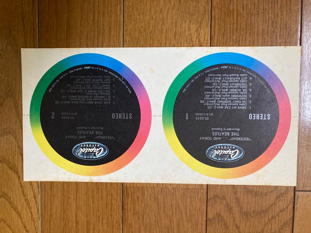 ☆BEATLES/Yesterday and Today☆リプロ未開封☆