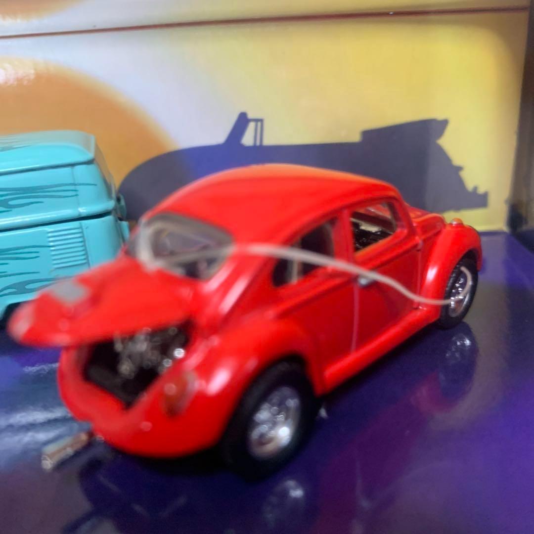 ミニカー　Hot Wheels　VW　フォルクスワーゲン　ビートル　バス