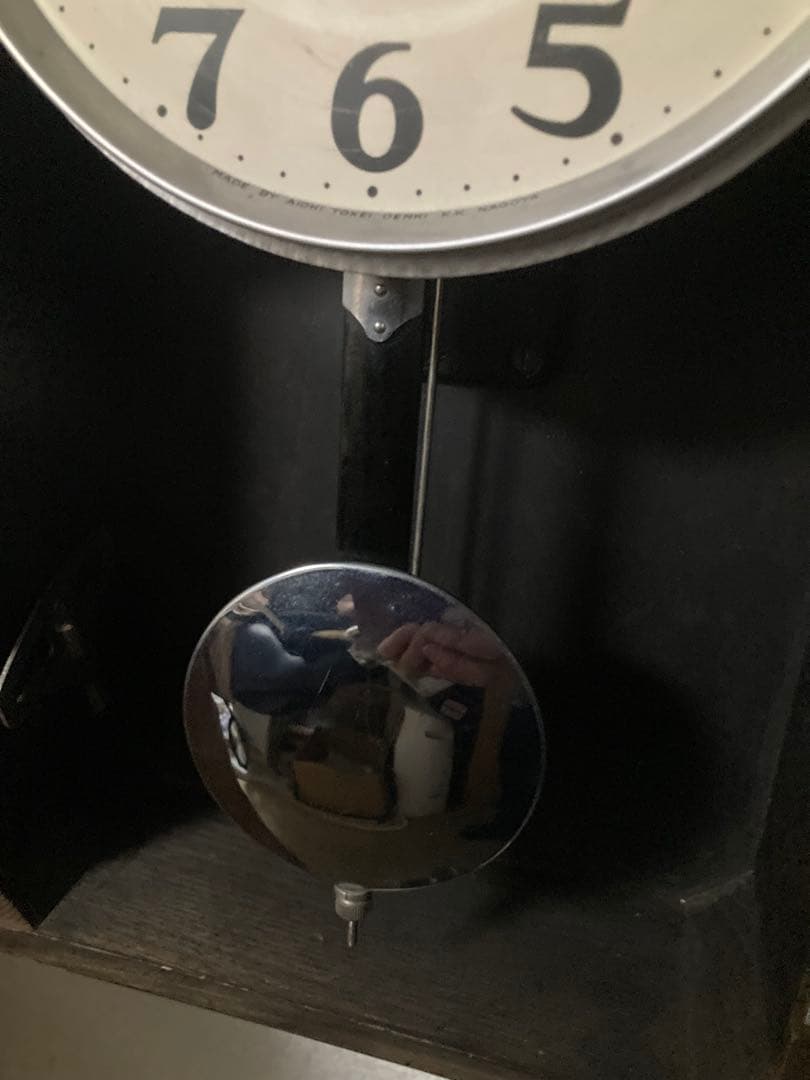 愛知時計電機 30DAY巻 柱時計 superior稼働中