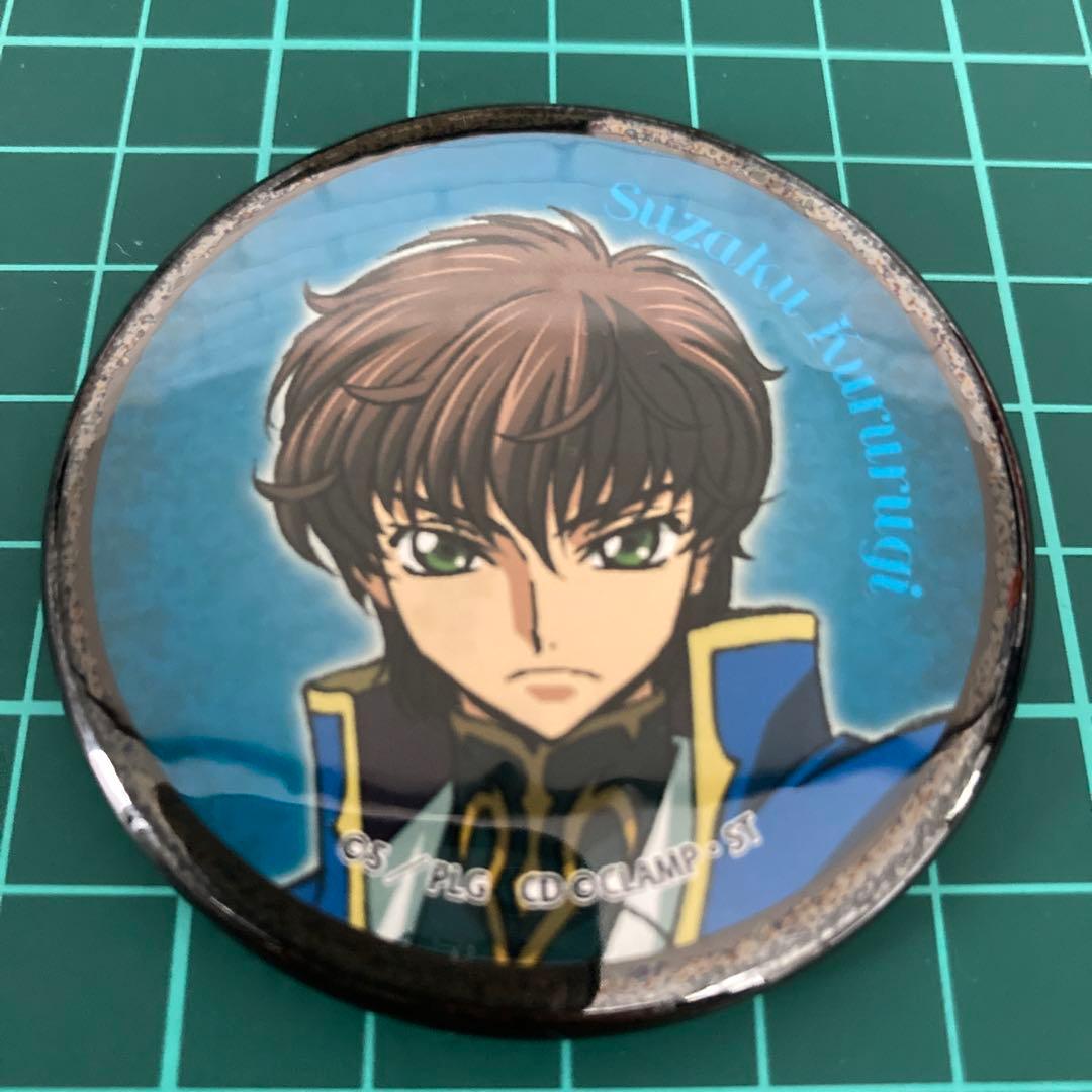 コードギアスホロリング缶バッジルルーシュスザク