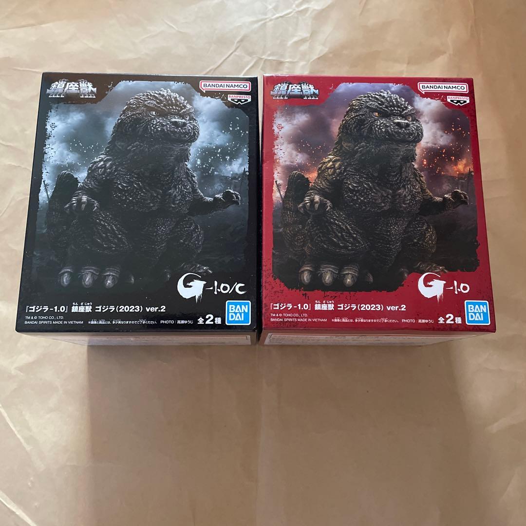 メカゴジラ、ゴジラ-1.0、キングシーサー、ゴジラ、ガメラ　10個
