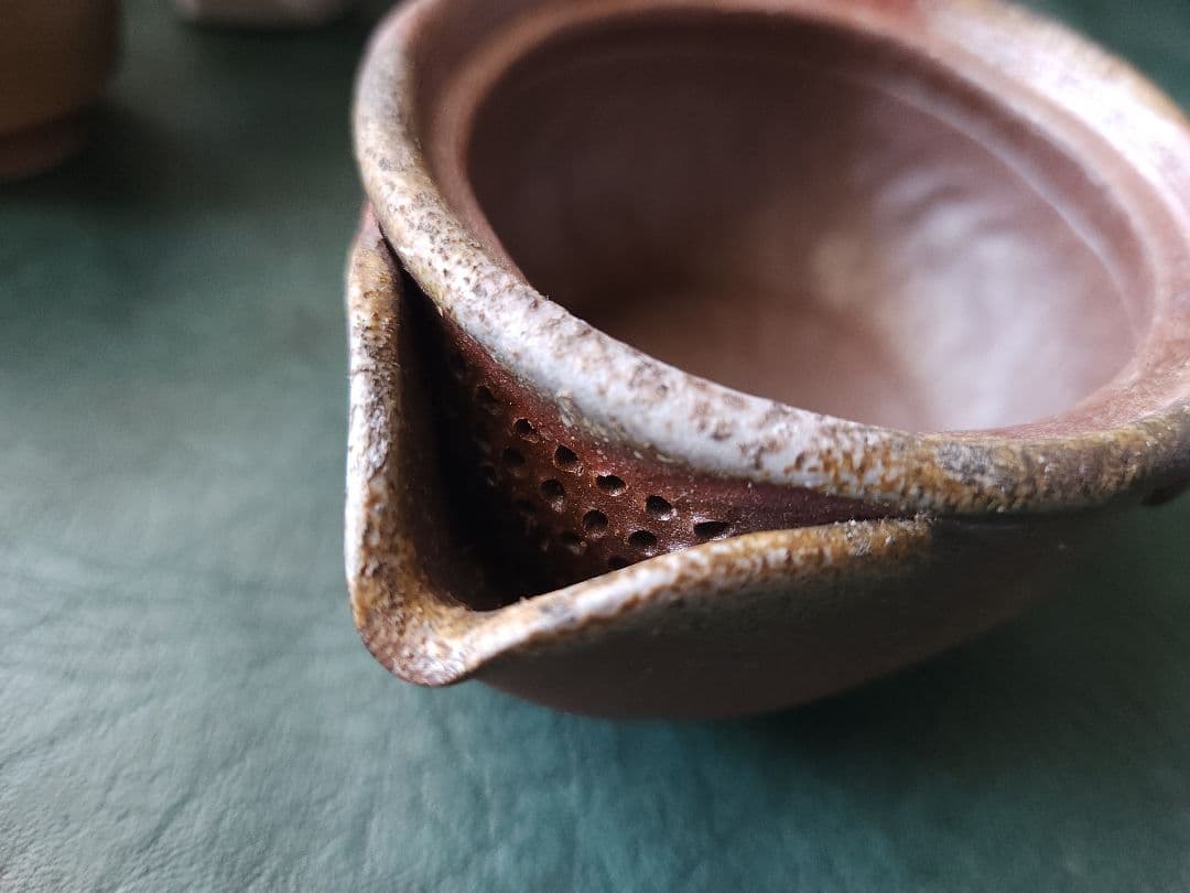 備前焼 松園 宝瓶 茶器 揃 未使用