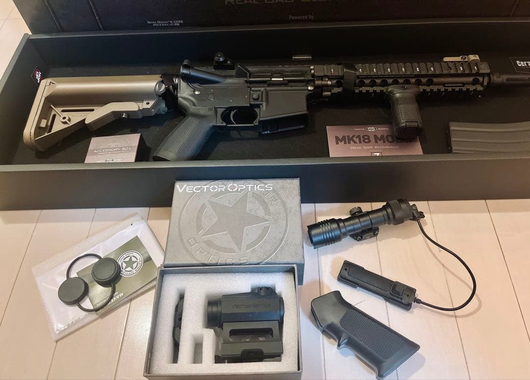 東京マルイ　MK18.mod1カスタムセット　ガスブロ　バラ売り不可　最終値下げ