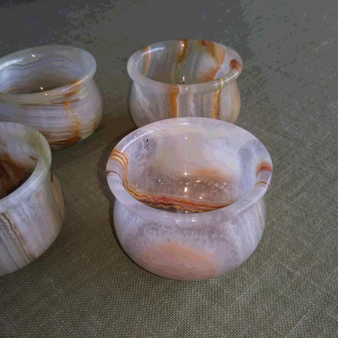 大理石ぐい呑み６点セット