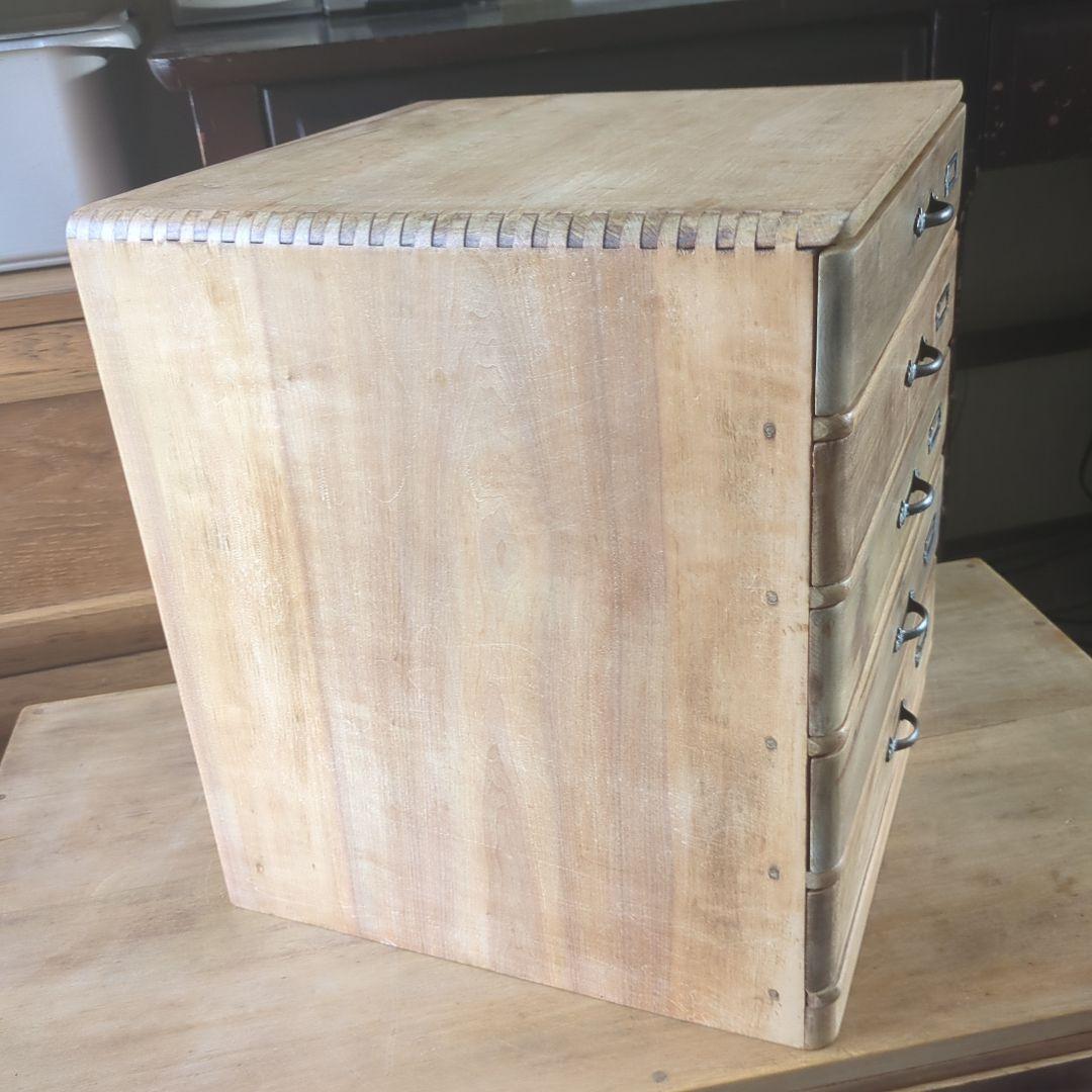 古道具 アンティークやや大きめ5段引き出し