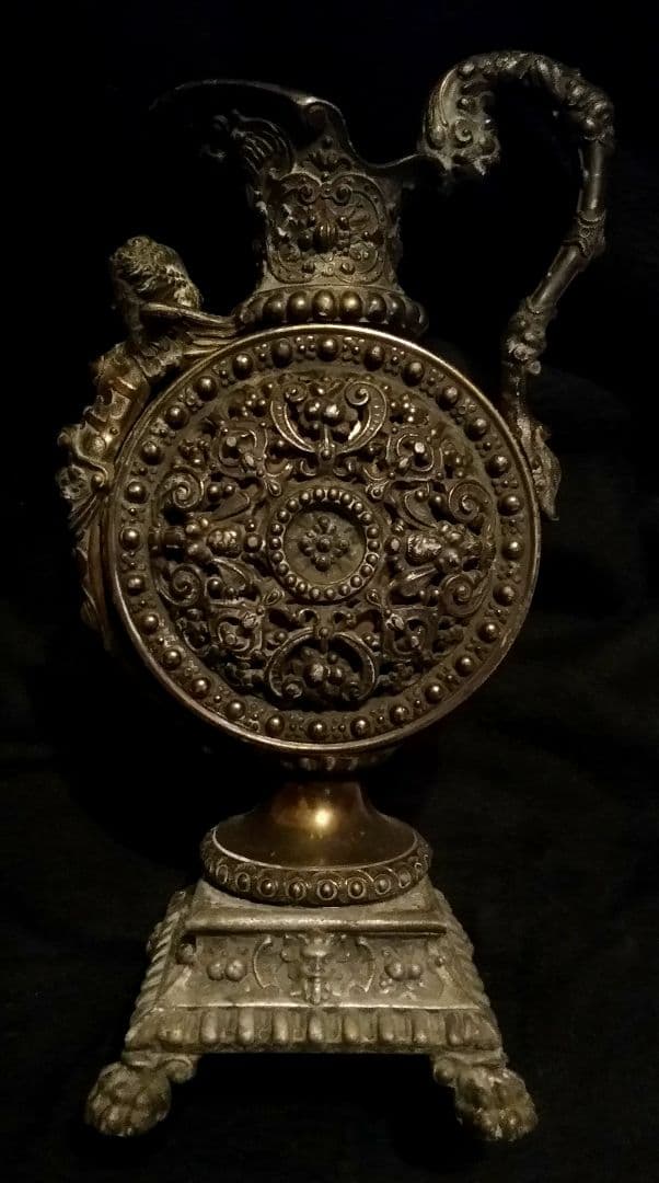 博物館クラス 最高級 異形 アンティーク 置物 水差し オブジェ ポット 天使 博物館クラス 最高級 異形 アンティーク 置物 水差し オブジェ ポット 天使