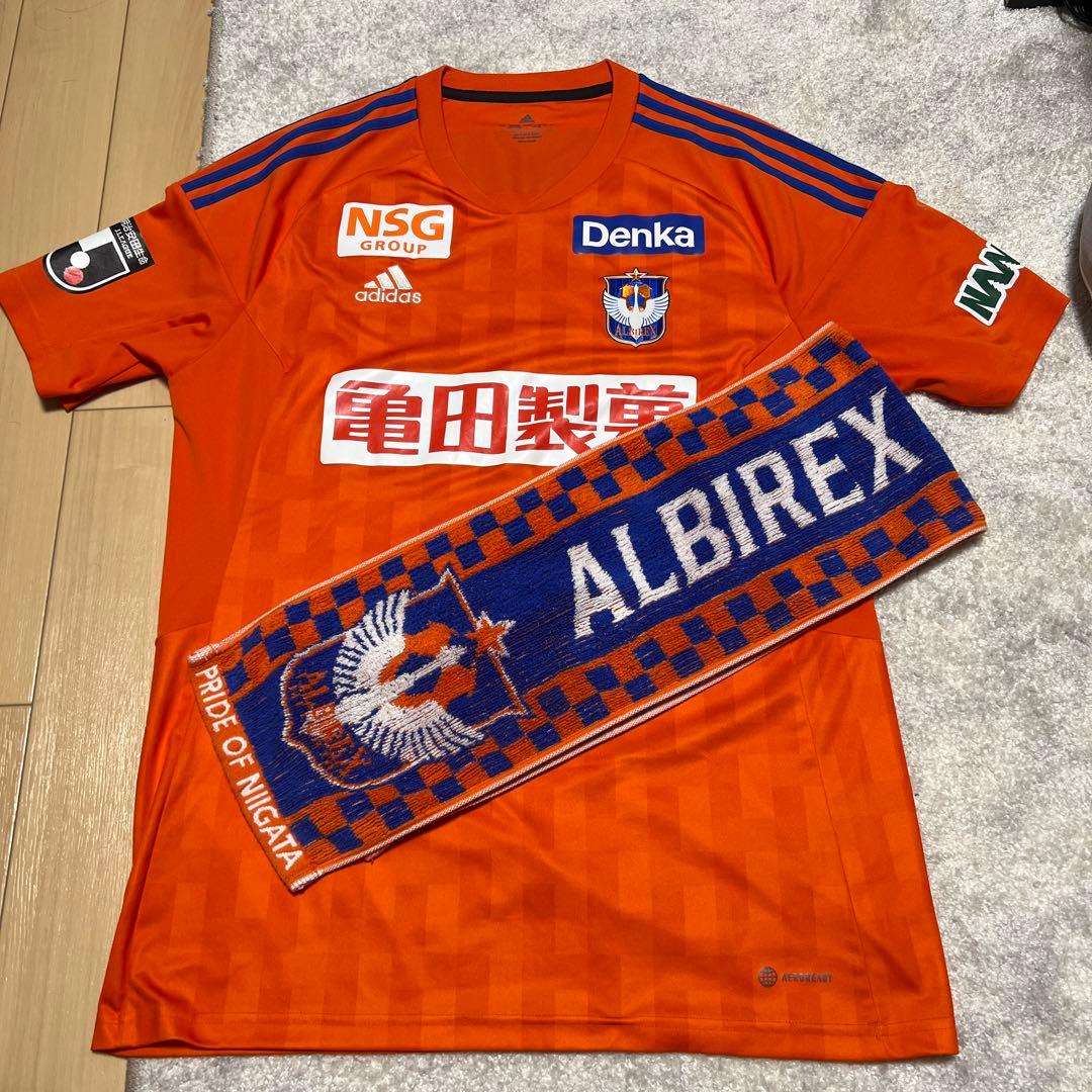 アルビレックス新潟 藤原奏哉選手 2024年1stユニフォーム 4XL