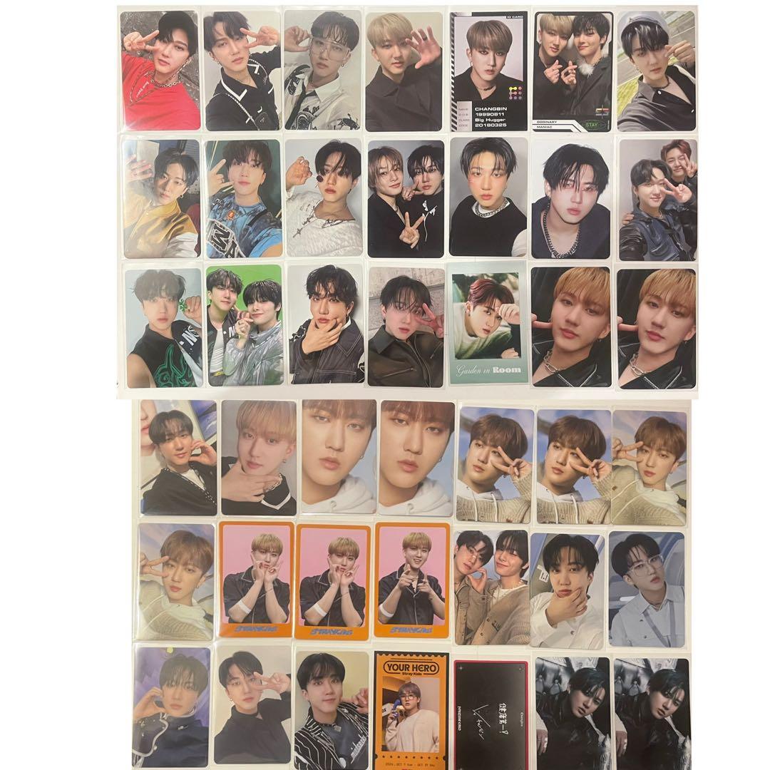 StrayKids トレカ まとめ売り チャンビン 42枚 - メルカリ