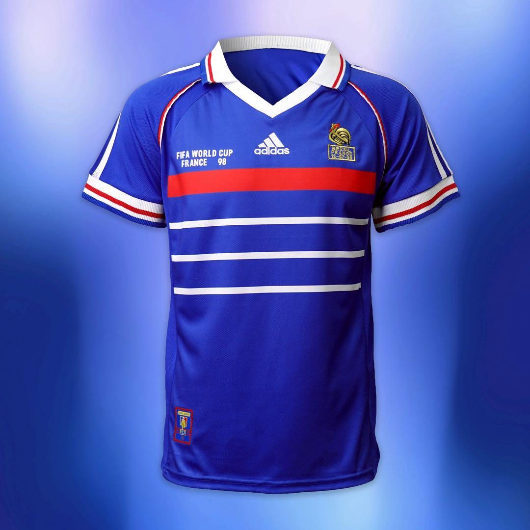 1998 フランス代表 ジダン ユニフォーム 正規品 新品未使用紙タグ付
