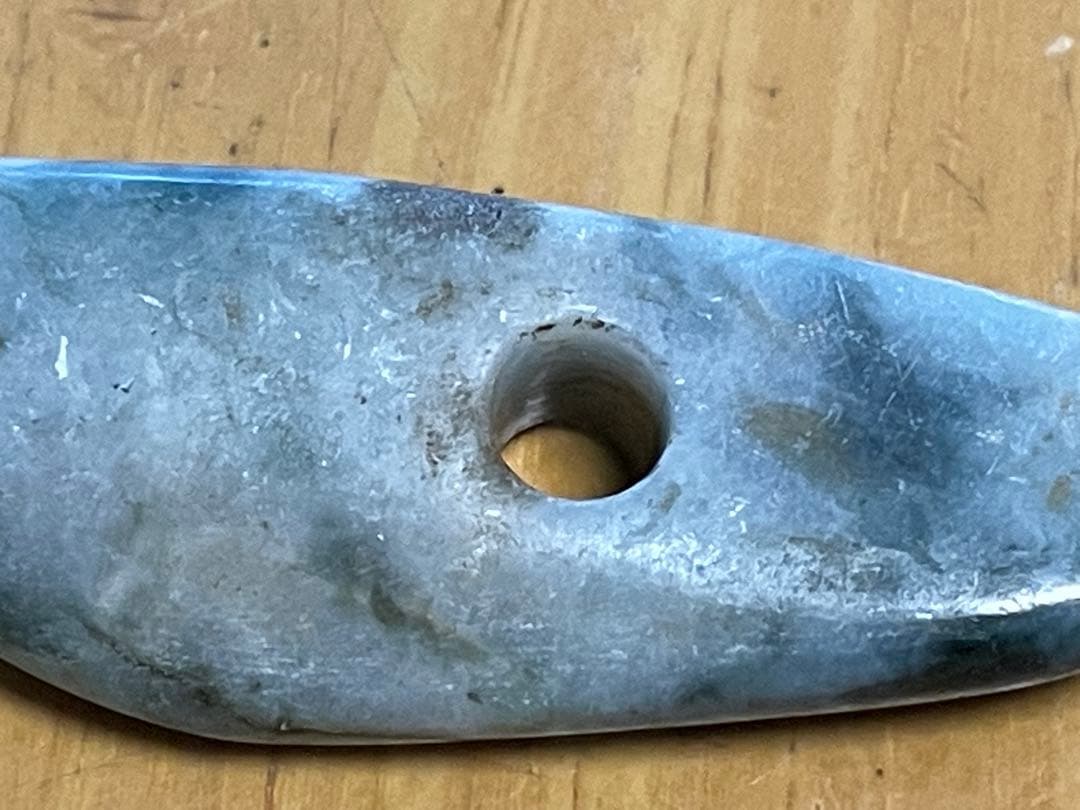 大珠翡翠ヒスイ縄文勾玉土器石器仏像御神体丸石神古墳