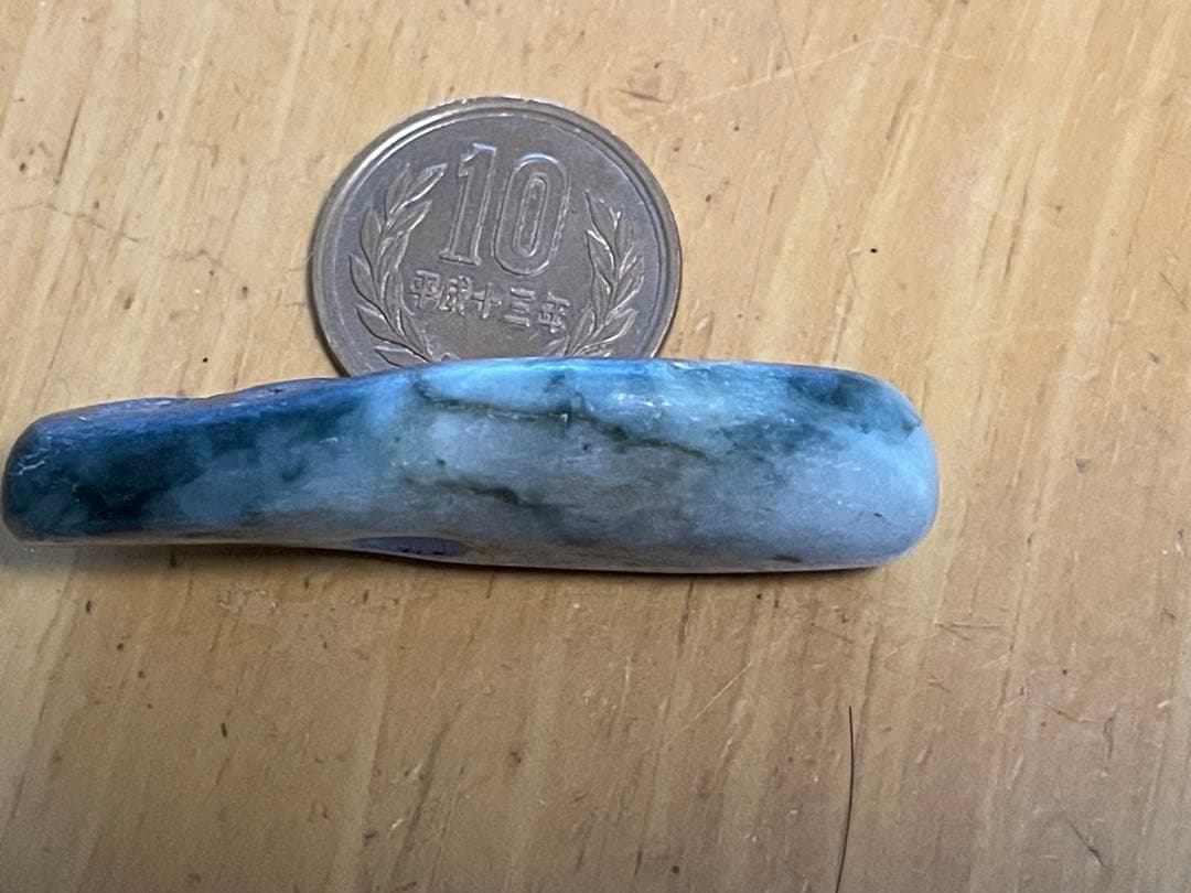 大珠翡翠ヒスイ縄文勾玉土器石器仏像御神体丸石神古墳