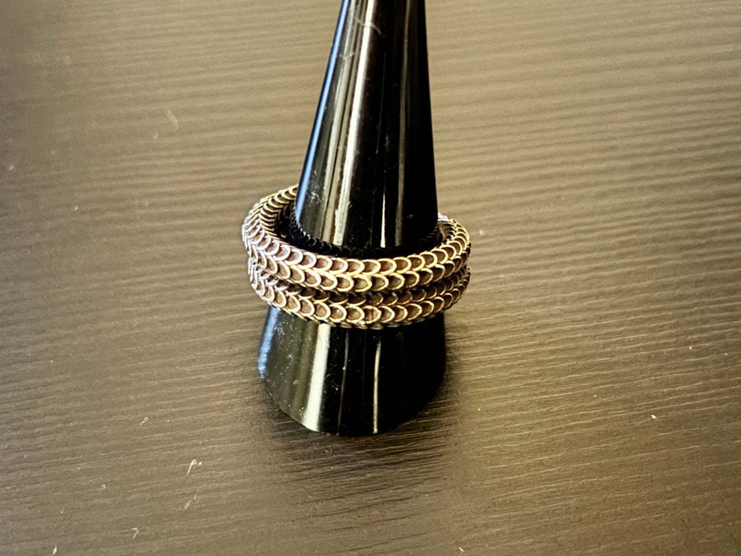 GUCCI シルバー スネークリング 25号