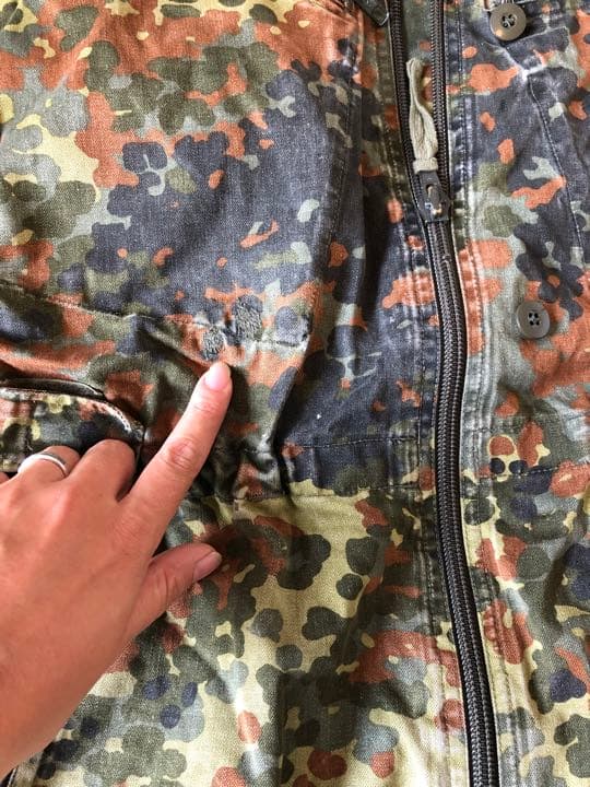 ドイツ軍服 本物[戦車の運転手のユニフォーム]