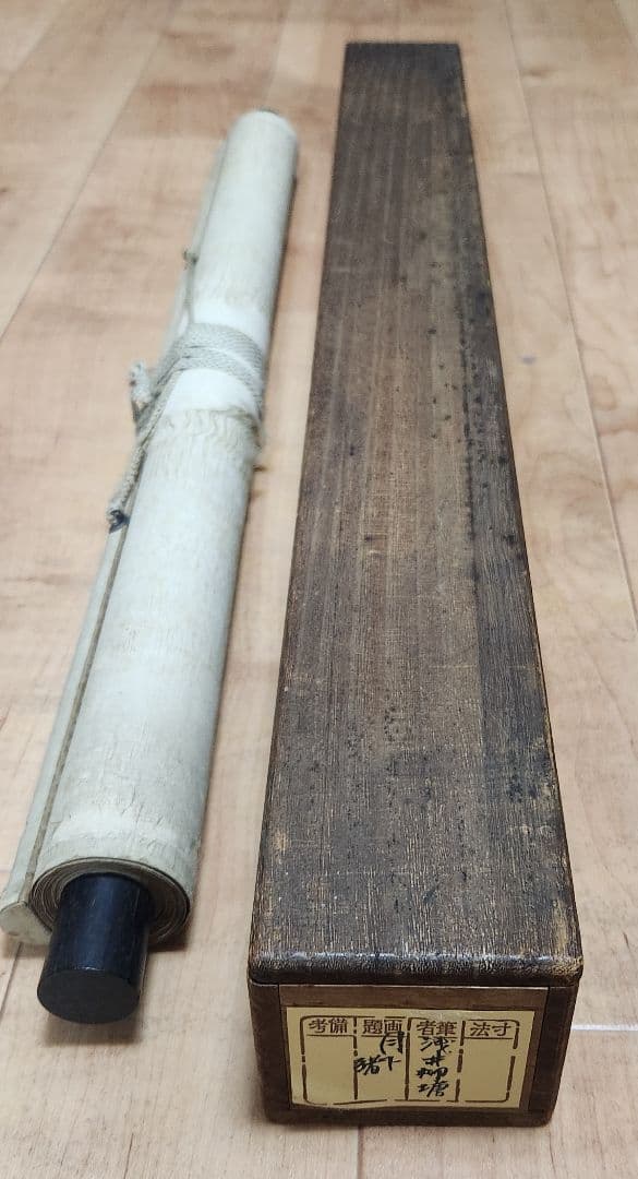 【月下猪図】浅井柳塘 2655 阿波徳島出身 イノシシ 掛け軸　肉筆